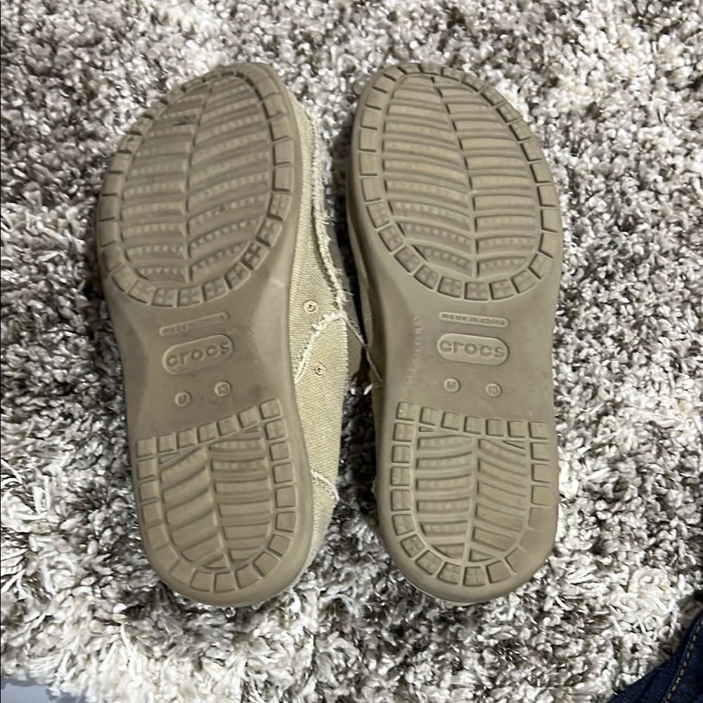 Crocs Kids Tan Shoes